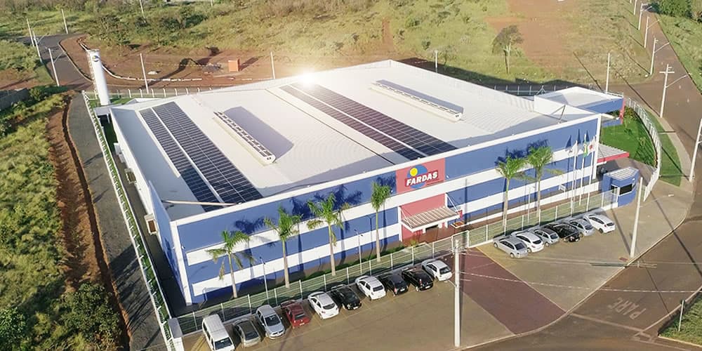Energia solar — operação Net Zero